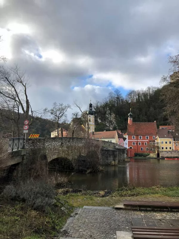 Blick auf die Steinerne Brücke