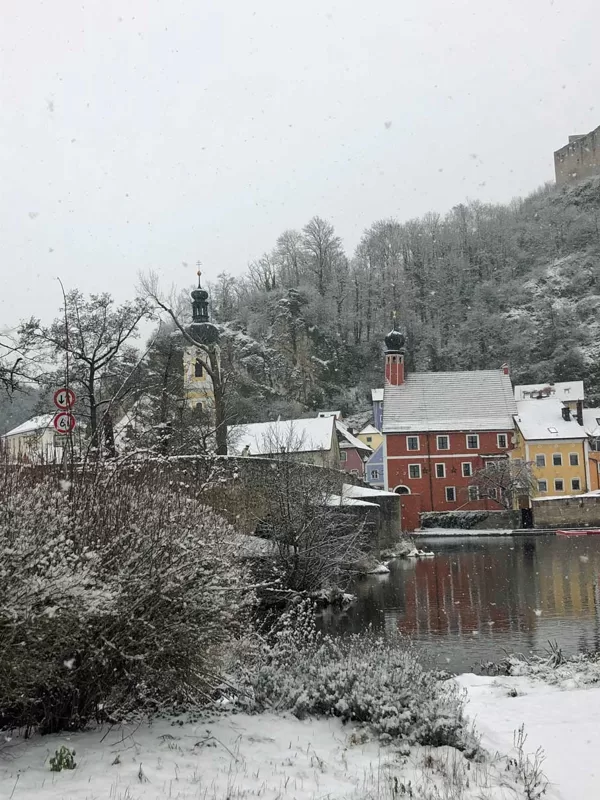 Steinerne Brücke im Januar 2019